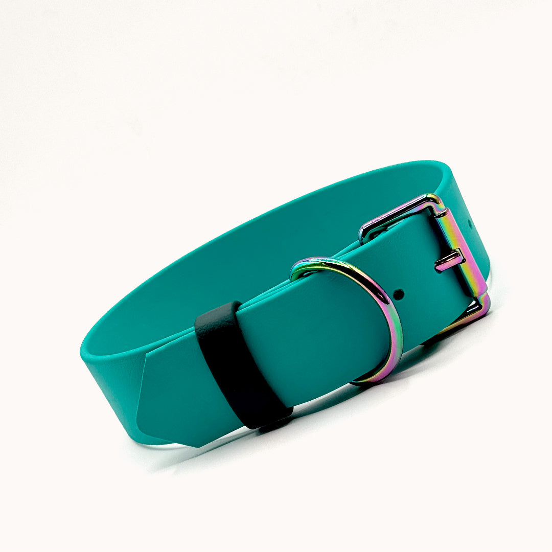 Collier ajustable DUO Turquoise/Sapin