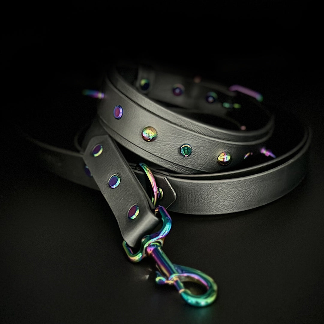 Ensemble Haute Couture - Noir/Arc-en-ciel