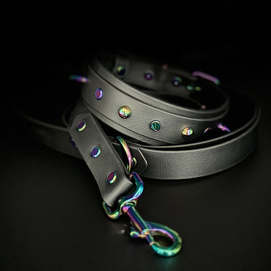 Ensemble Haute Couture - Noir/Arc-en-ciel