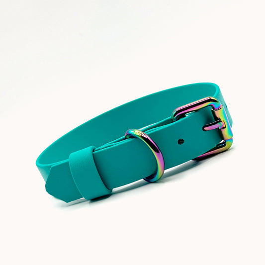 Adjustable collar 1 1/2 inch (37 mm) - Teal