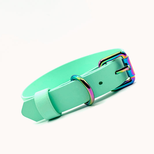 Adjustable collar 1 1/2 inch (37 mm) - Teal
