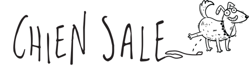 chien sale